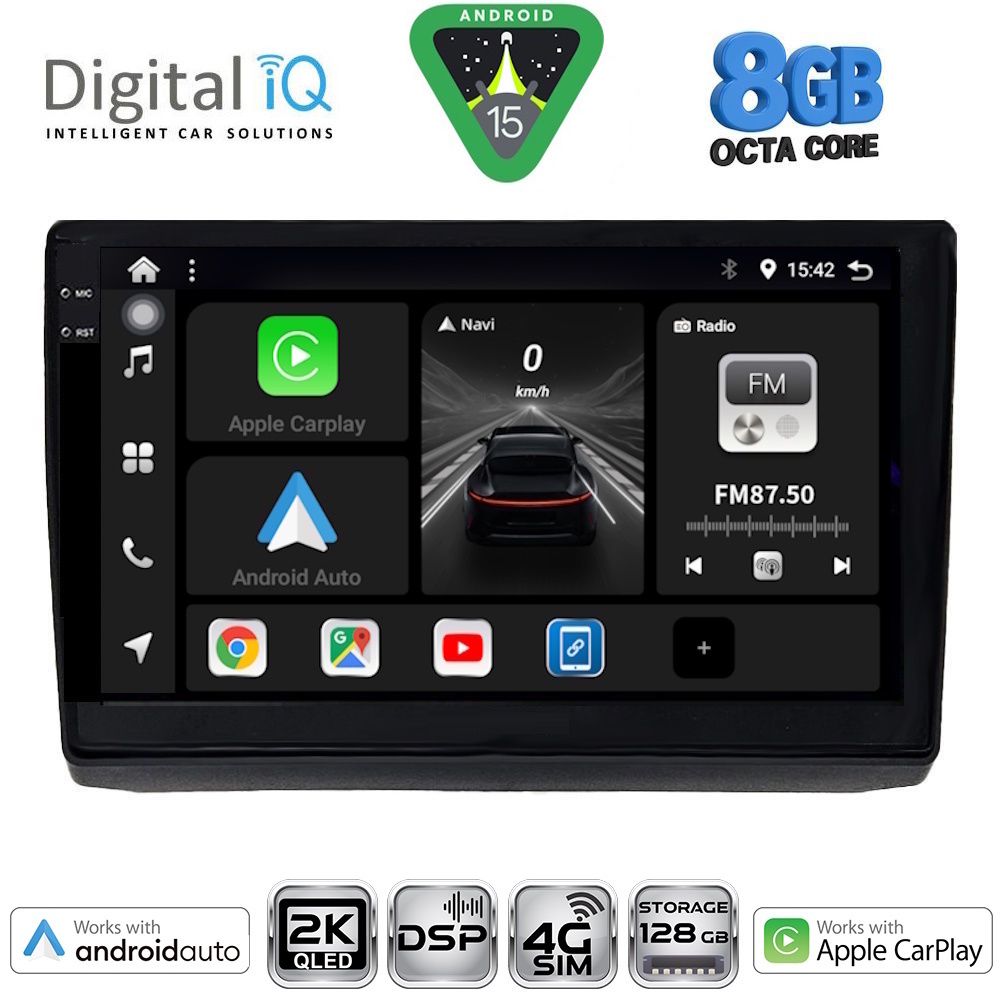 DIGITAL IQ BXF 11558_CPAA (10inc) MULTIMEDIA TABLET for OPEL VIVARO – RENAULT TRAFIC - NISSAN PRIMASTAR mod. 2004-2015 - DIGITAL IQ BXF 11558_CPAA
