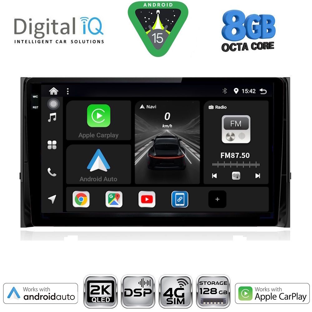 DIGITAL IQ BXF 11584_CPAA (10inc) MULTIMEDIA TABLET for SKODA KAROQ - KODIAQ mod. 2016-2024 - DIGITAL IQ BXF 11584_CPAA