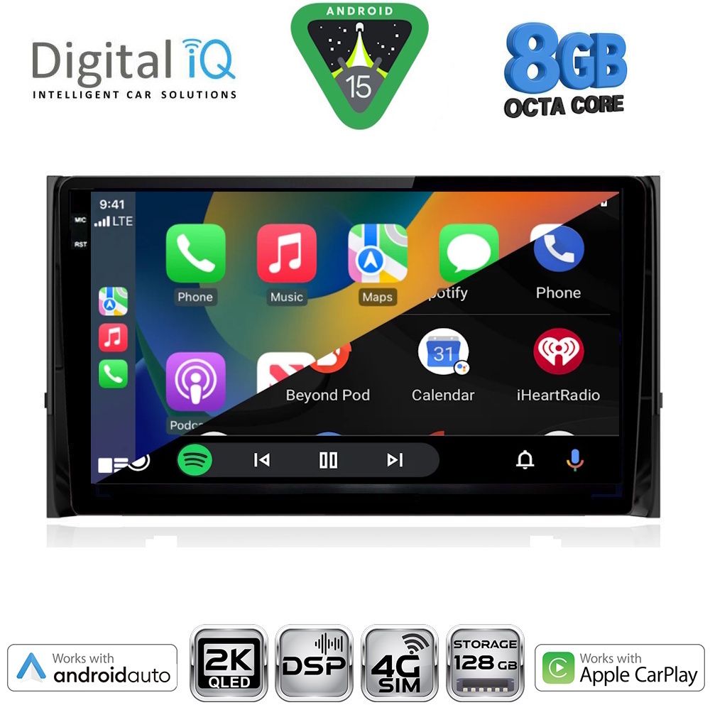 DIGITAL IQ BXF 11584_CPAA (10inc) MULTIMEDIA TABLET for SKODA KAROQ - KODIAQ mod. 2016-2024 - DIGITAL IQ BXF 11584_CPAA