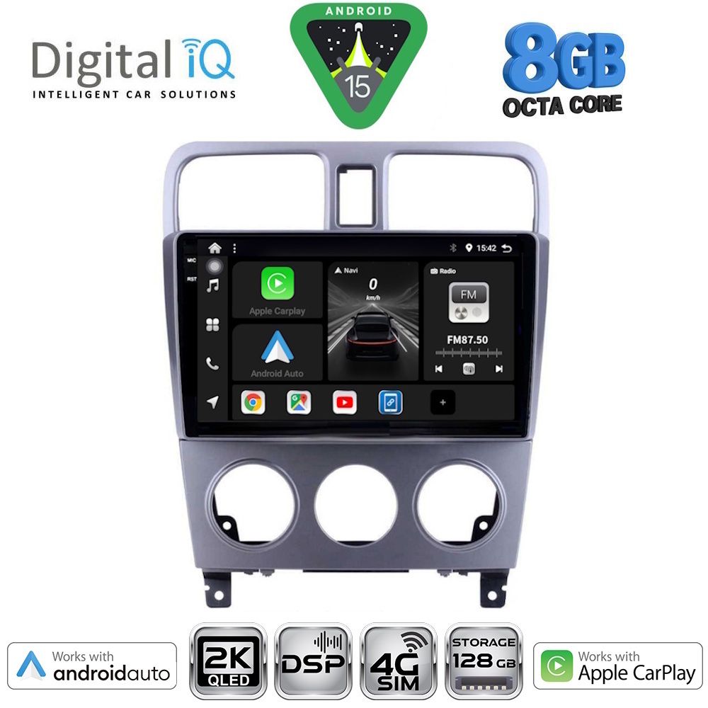 DIGITAL IQ BXF 11661_CPAA (9inc) MULTIMEDIA TABLET for SUBARU FORESTER  mod. 2002-2008 - DIGITAL IQ BXF 11661_CPAA