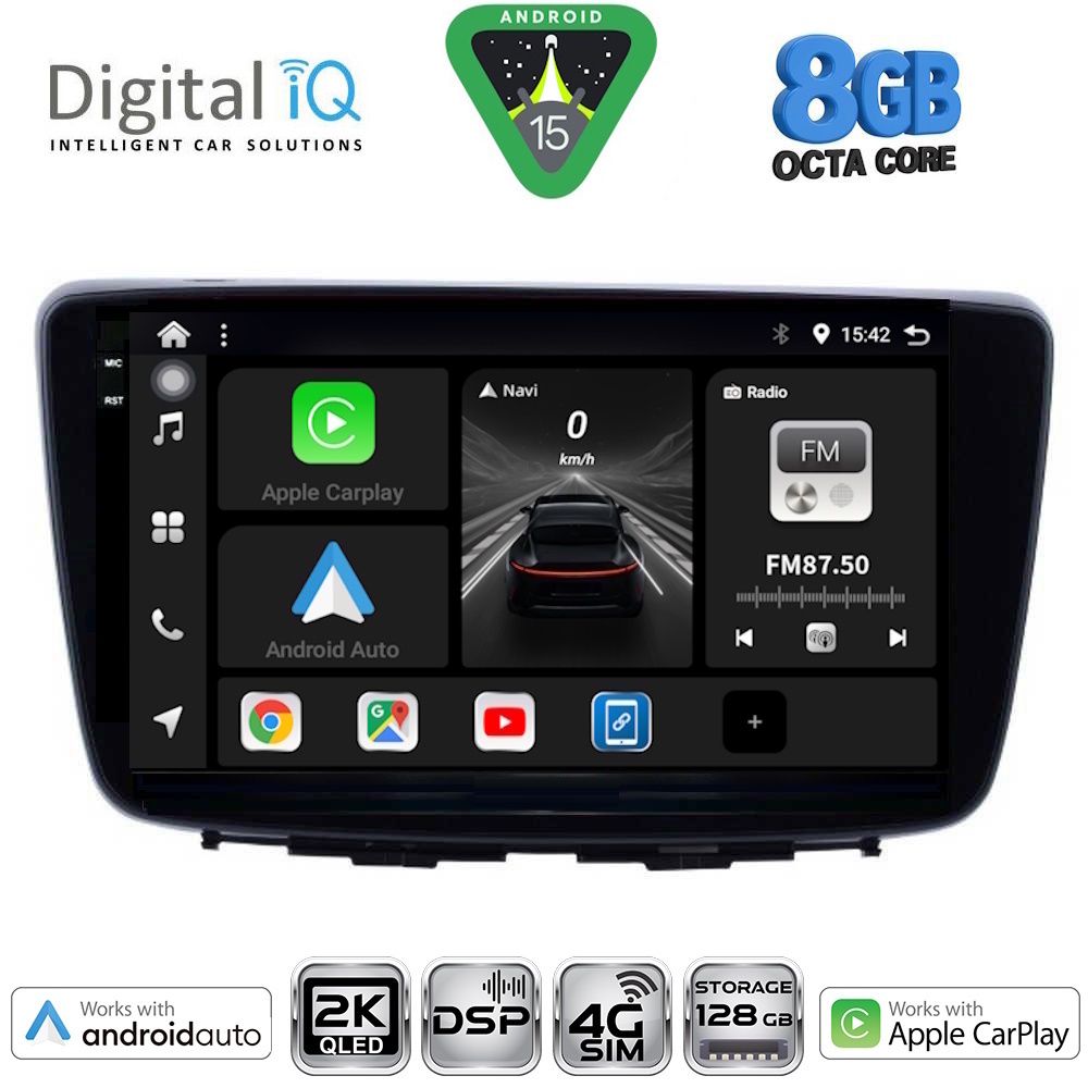 DIGITAL IQ BXF 11672_CPAA (9inc) MULTIMEDIA TABLET for SUZUKI BALENO mod. 2016-2022 - DIGITAL IQ BXF 11672_CPAA