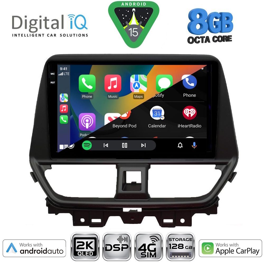DIGITAL IQ BXF 11673_CPAA (9inc) MULTIMEDIA TABLET for SUZUKI BALENO mod. 2022-2026
