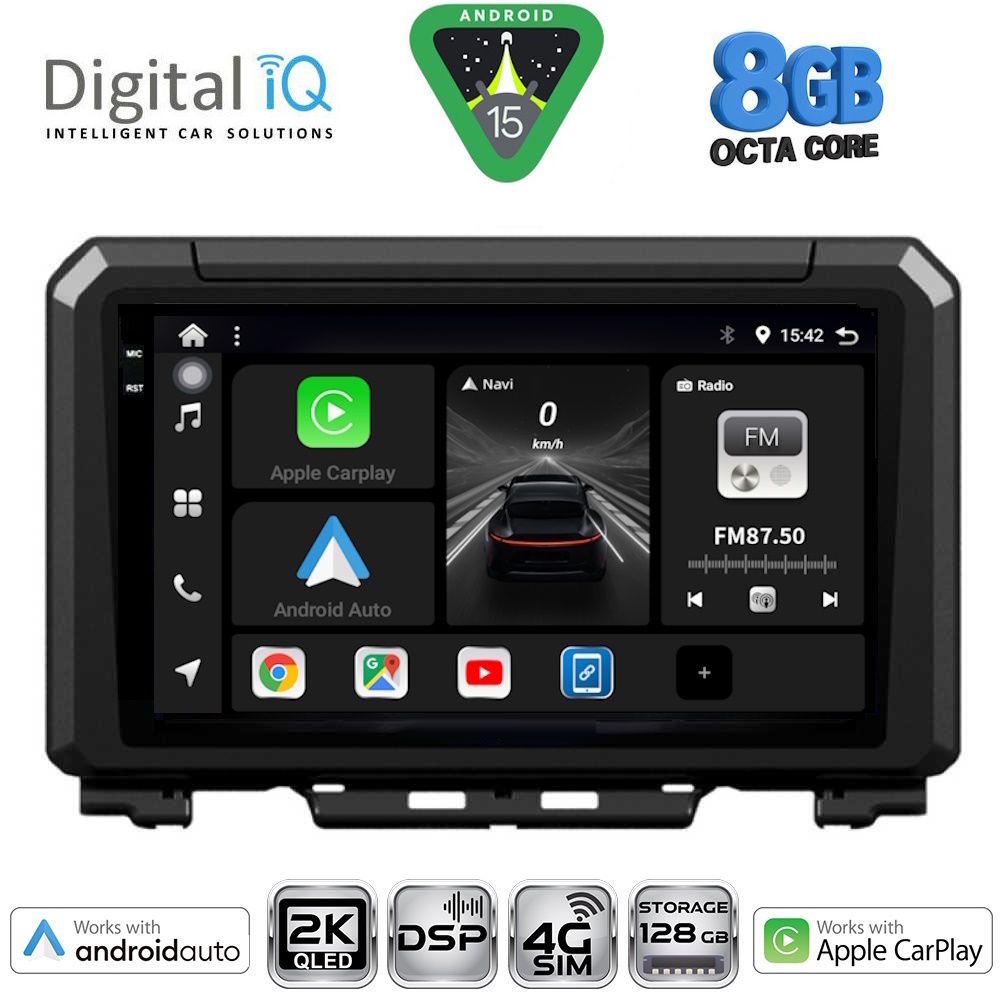DIGITAL IQ BXF 11679_CPAA (9inc) MULTIMEDIA TABLET for SUZUKI JIMNY mod. 2017-2026 - DIGITAL IQ BXF 11679_CPAA