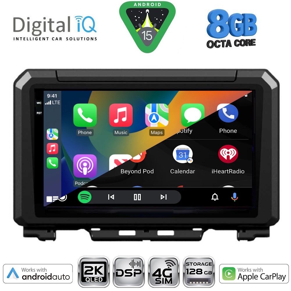 DIGITAL IQ BXF 11679_CPAA (9inc) MULTIMEDIA TABLET for SUZUKI JIMNY mod. 2017-2026 - DIGITAL IQ BXF 11679_CPAA