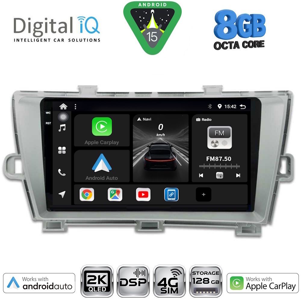 DIGITAL IQ BXF 11726_CPAA (9inc) MULTIMEDIA TABLET for TOYOTA PRIUS mod. 2009-2015 - DIGITAL IQ BXF 11726_CPAA