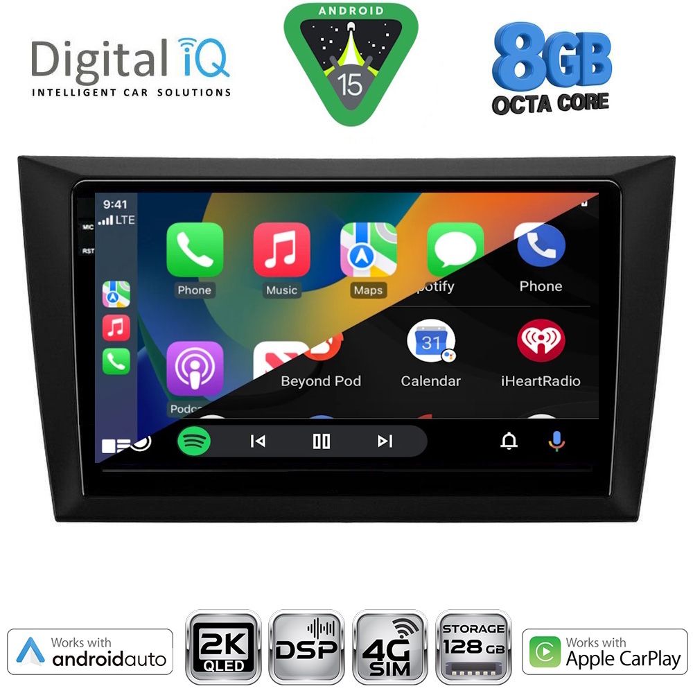 DIGITAL IQ BXF 11746_CPAA  (9inc) MULTIMEDIA TABLET for GOLF 6 mod. 2009-2012 - DIGITAL IQ BXF 11746_CPAA