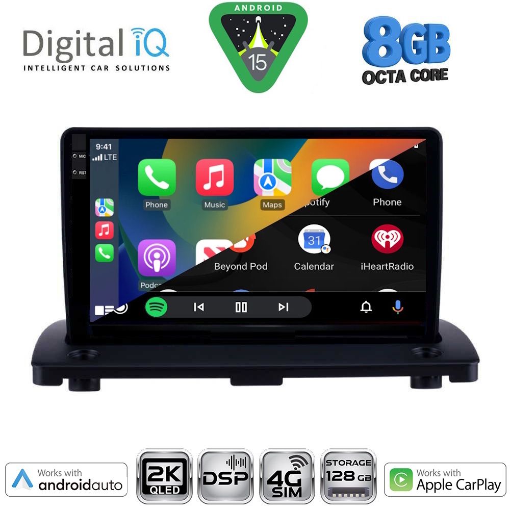 DIGITAL IQ BXF 11789_CPAA (9inc) MULTIMEDIA TABLET for VOLVO XC90 mod. 2002-2014 - DIGITAL IQ BXF 11789_CPAA