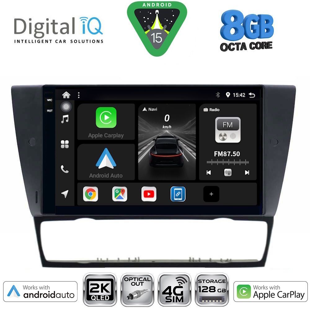 DIGITAL IQ BXK 20043_CPAA (9inc) MULTIMEDIA TABLET for BMW E90-E91-E92-E93 mod. 2005-2012 - DIGITAL IQ BXK 20043_CPAA