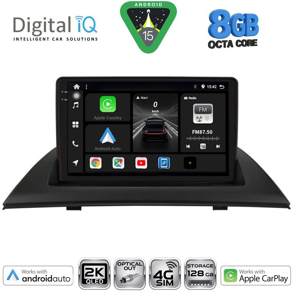 DIGITAL IQ BXK 20058_CPAA (9inc) MULTIMEDIA TABLET for BMW X3 (E83) mod. 2003-2010 - DIGITAL IQ BXK 20058_CPAA