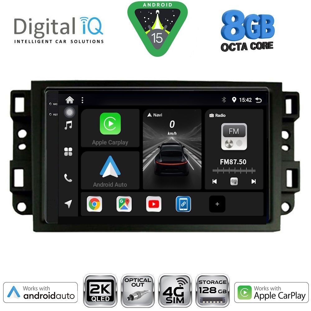 DIGITAL IQ BXK 20070_CPAA (10inc) MULTIMEDIA TABLET for CHEVROLET ALL mod. 2004-2011 - DIGITAL IQ BXK 20070_CPAA