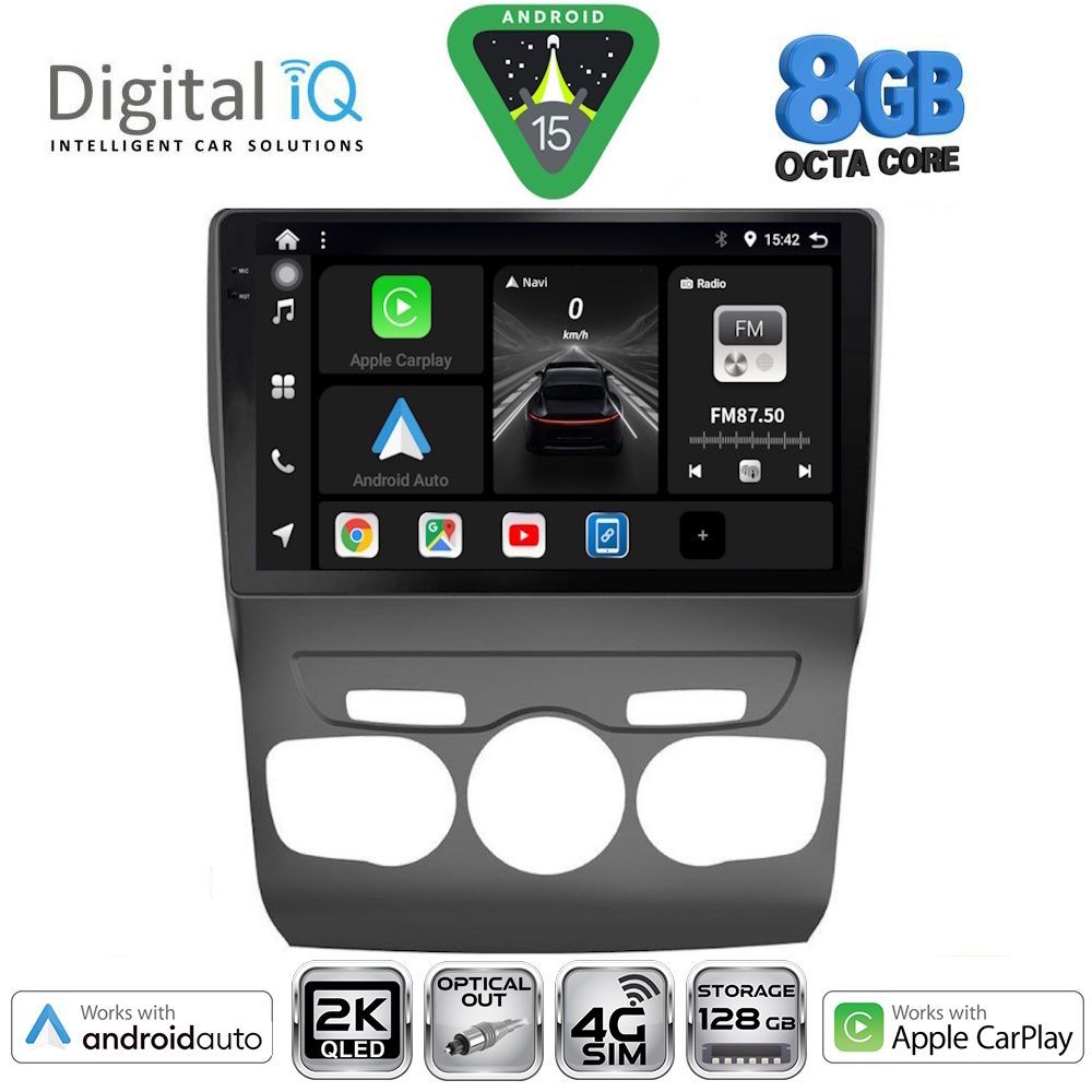 DIGITAL IQ BXK 20085_CPAA (10inc) MULTIMEDIA TABLET for CITROEN C4 -DS4 mod. 2011-2018 - DIGITAL IQ BXK 20085_CPAA