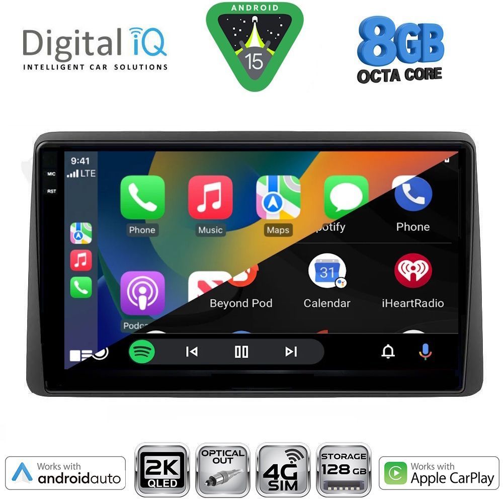 DIGITAL IQ BXK 20104_CPAA (10inc) MULTIMEDIA TABLET for DACIA DUSTER mod. 2019-2026 - DIGITAL IQ BXK 20104_CPAA