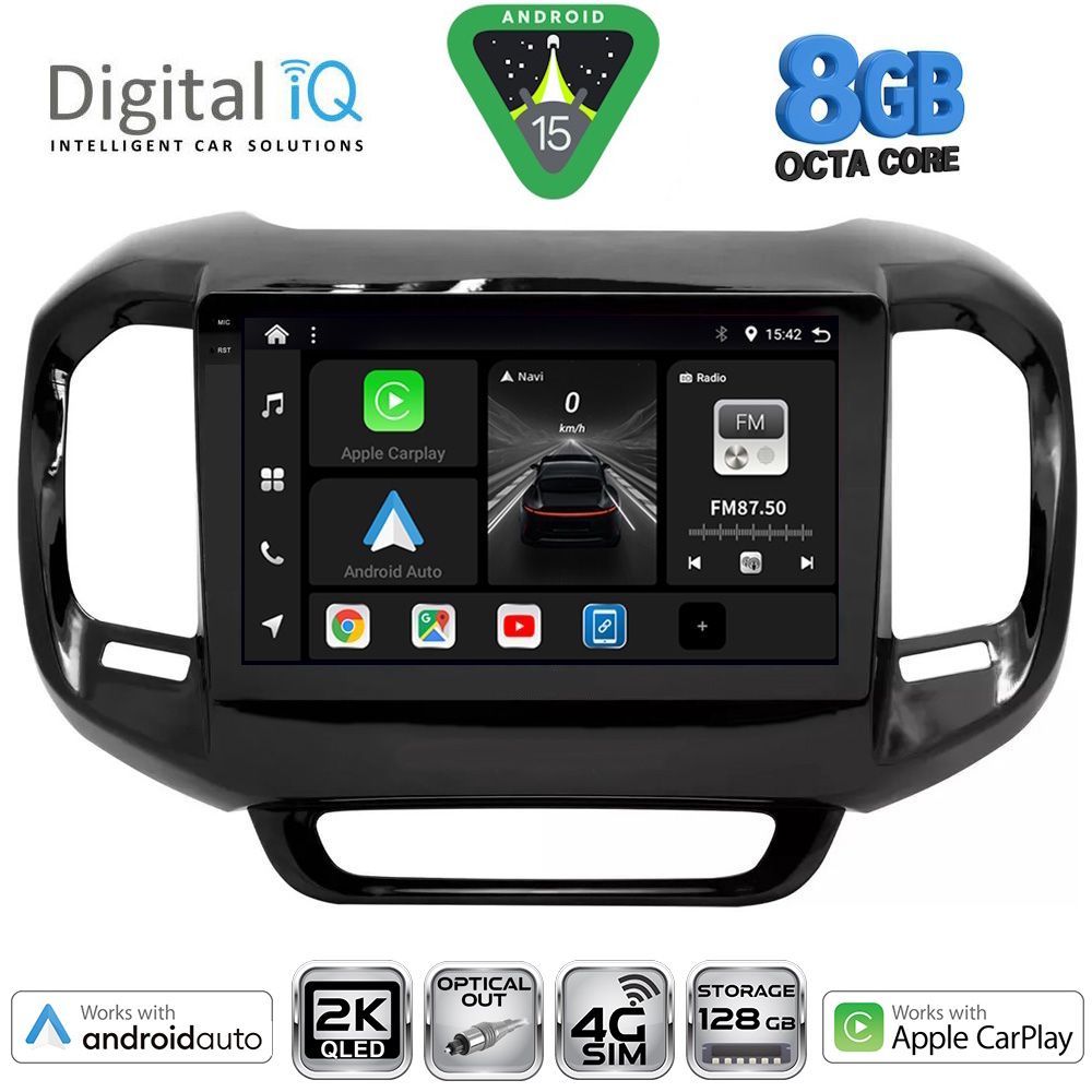 DIGITAL IQ BXK 20127_CPAA (9inc) MULTIMEDIA TABLET for FIAT TORO mod. 2017-2026 - DIGITAL IQ BXK 20127_CPAA