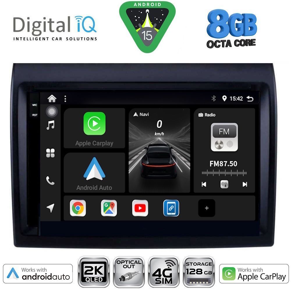 DIGITAL IQ BXK 20140_CPAA (9inc) MULTIMEDIA TABLET for FIAT DUCATO mod. 2006-2011 - DIGITAL IQ BXK 20140_CPAA