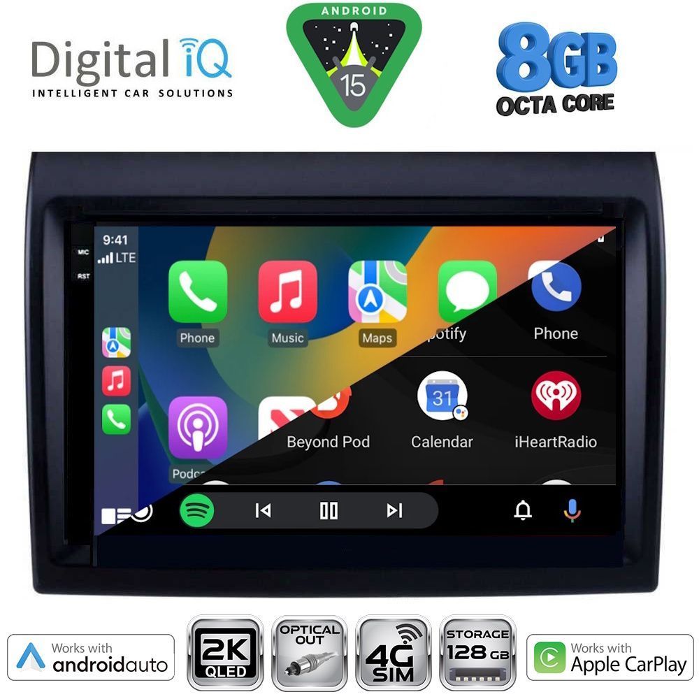 DIGITAL IQ BXK 20140_CPAA (9inc) MULTIMEDIA TABLET for FIAT DUCATO mod. 2006-2011 - DIGITAL IQ BXK 20140_CPAA