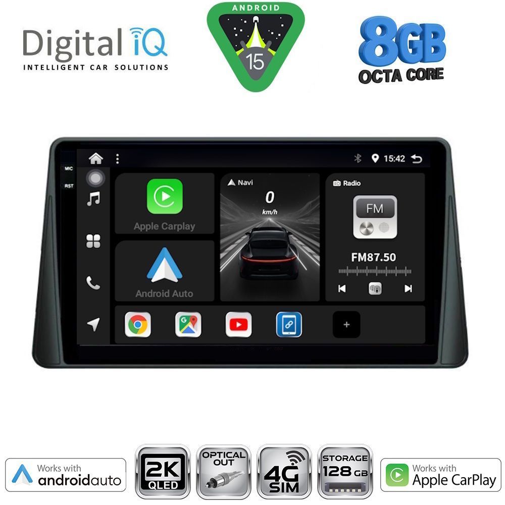 DIGITAL IQ BXK 20158_CPAA (9inc) MULTIMEDIA TABLET for FORD FOCUS mod. 2019-2025 - DIGITAL IQ BXK 20158_CPAA