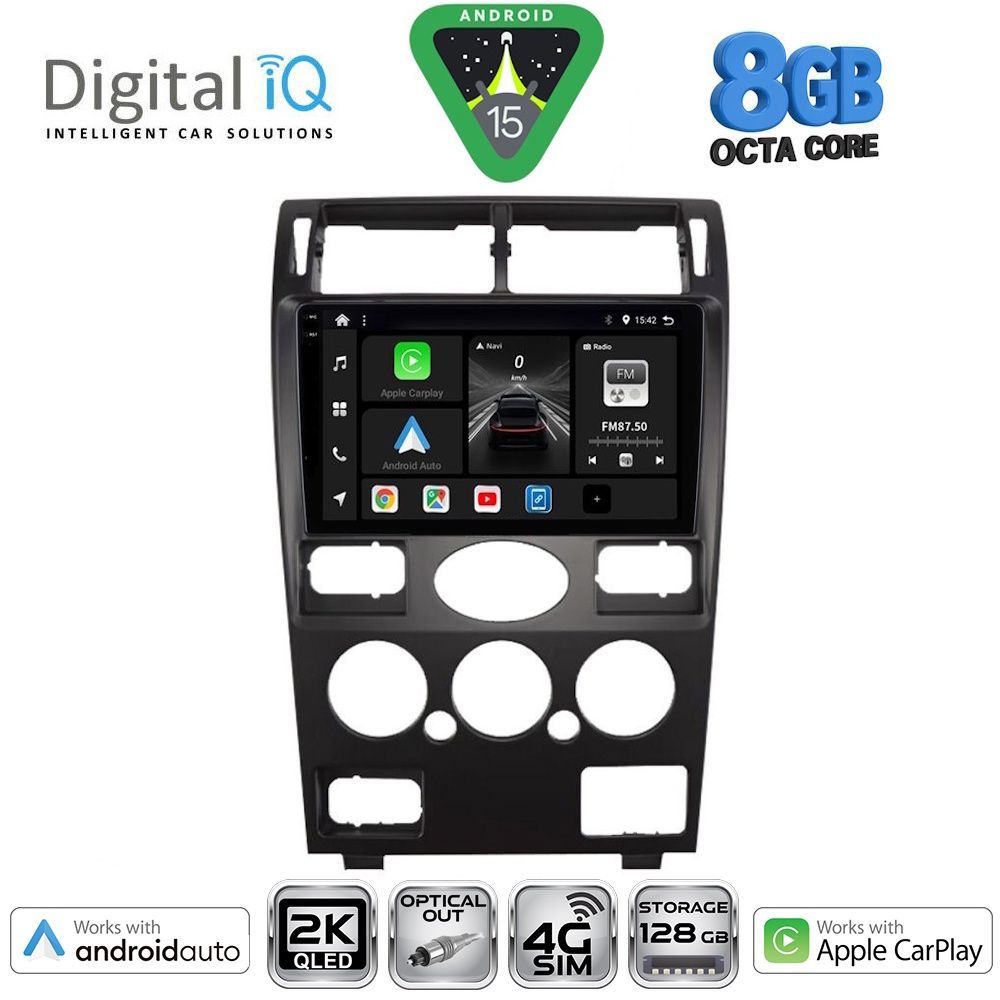 DIGITAL IQ BXK 20161B_CPAA (9inc) MULTIMEDIA TABLET for FORD MONDEO mod. 2003-2006 - DIGITAL IQ BXK 20161B_CPAA