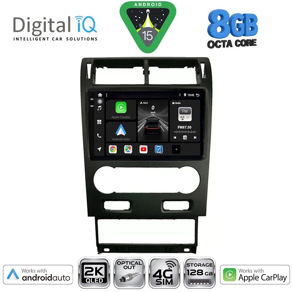 DIGITAL IQ BXK 20161A_CPAA (9inc) MULTIMEDIA TABLET for FORD MONDEO mod. 2003-2006 - DIGITAL IQ BXK 20161A_CPAA