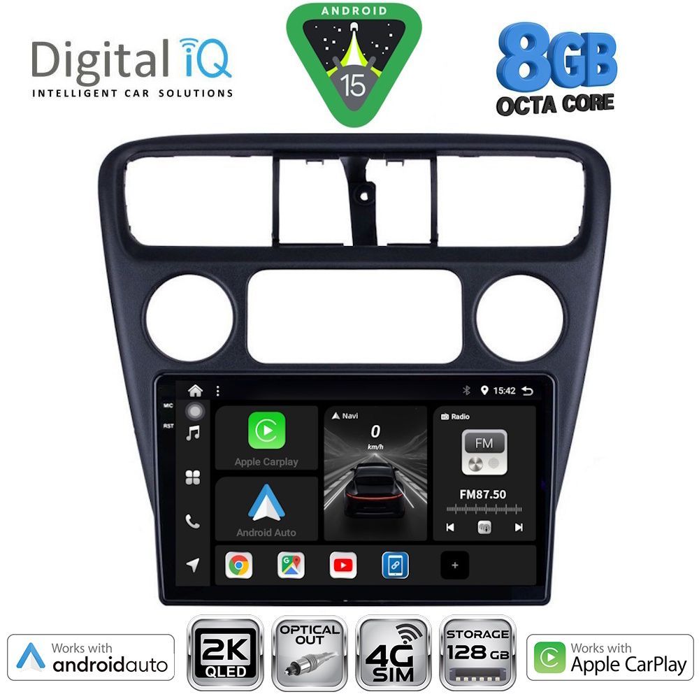 DIGITAL IQ BXK 20181_CPAA (9inc) MULTIMEDIA TABLET for HONDA ACCORD COUPE mod. 1998-2004 - DIGITAL IQ BXK 20181_CPAA