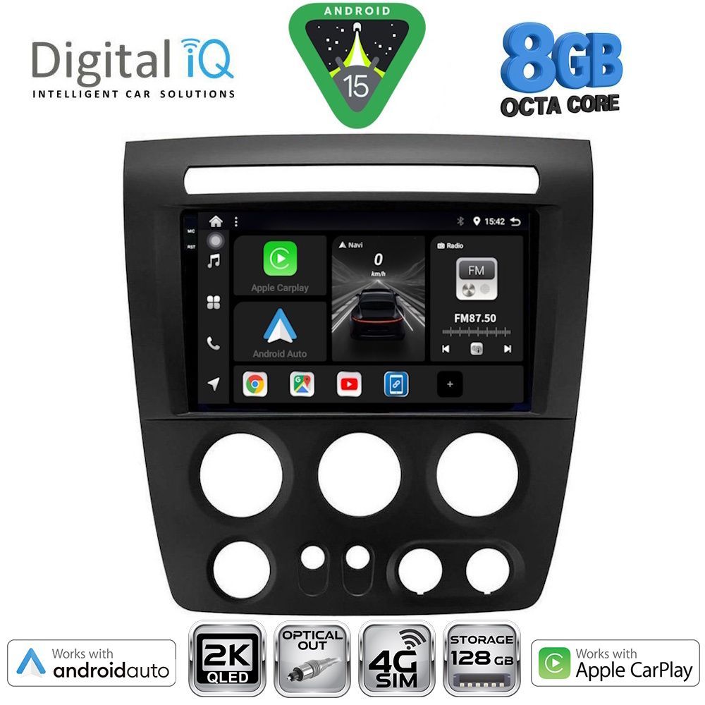 DIGITAL IQ BXK 20218_CPAA (9inc) MULTIMEDIA TABLET for HUMMER H3 mod. 2005-2009 - DIGITAL IQ BXK 20218_CPAA