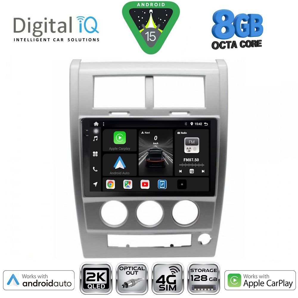 DIGITAL IQ BXK 20270_CPAA (10inc) MULTIMEDIA TABLET for JEEP CHEROKEE – LIBERTY mod. 2007-2014 - DIGITAL IQ BXK 20270_CPAA