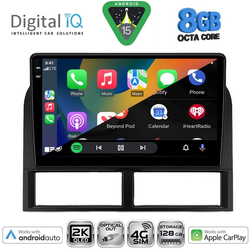 DIGITAL IQ BXK 20280_CPAA (9inc) MULTIMEDIA TABLET for JEEP GRAND CHEROKEE mod. 1999-2004 - DIGITAL IQ BXK 20280_CPAA