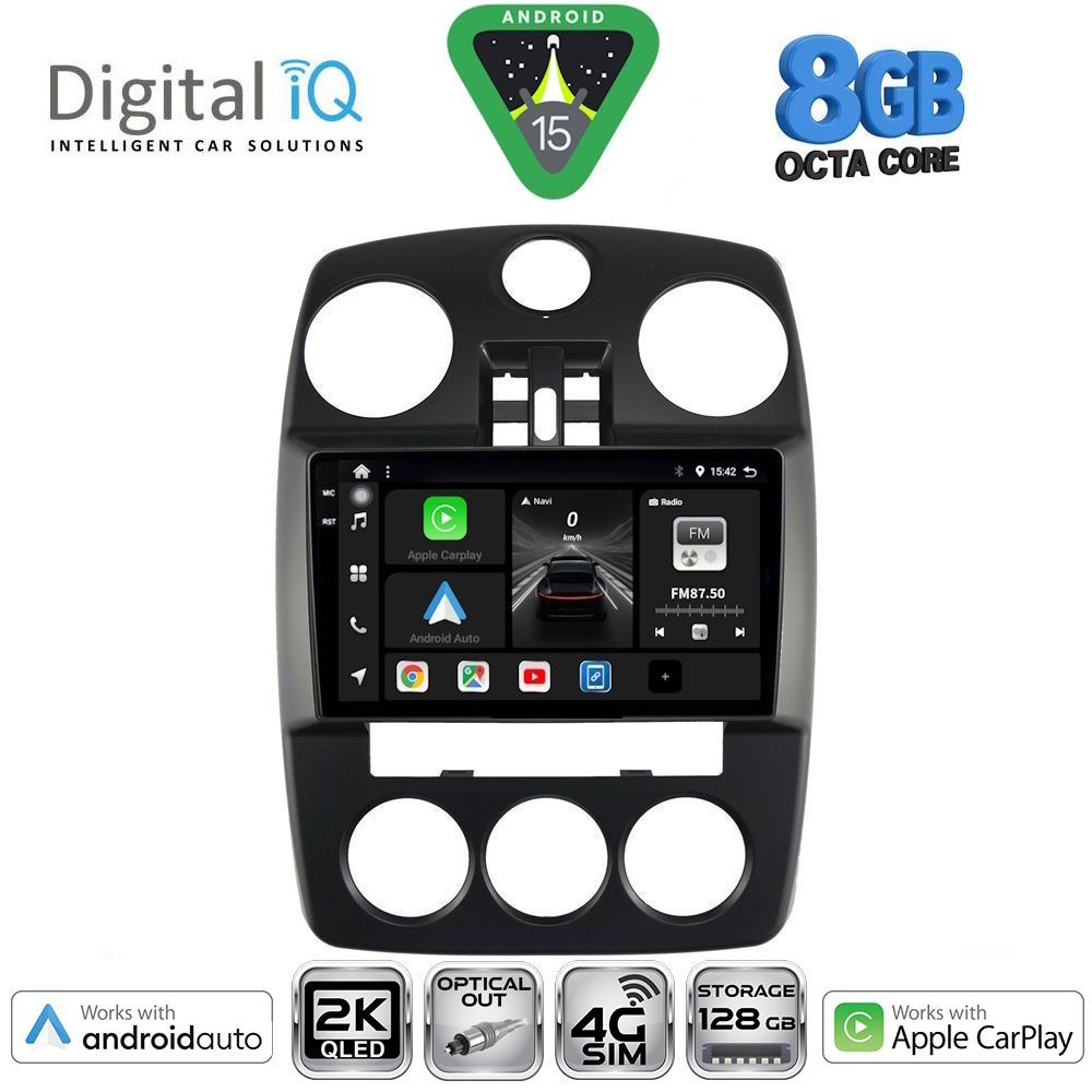 DIGITAL IQ BXK 20287_CPAA (9inc) MULTIMEDIA for CHRYSLER PT CRUISER mod. 2005-2010 - DIGITAL IQ BXK 20287_CPAA
