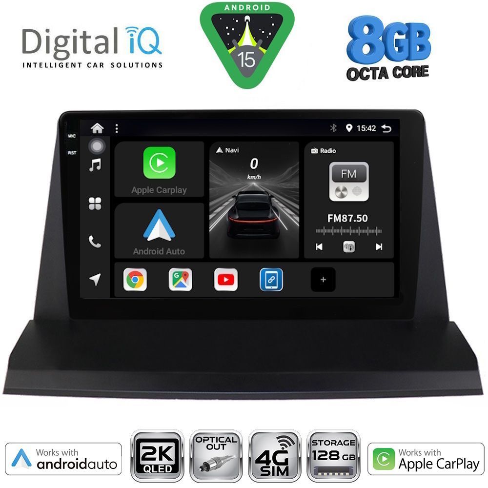 DIGITAL IQ BXK 20350_CPAA (9inc) MULTIMEDIA TABLET for LEXUS NX 200 mod. 2014-2022 - DIGITAL IQ BXK 20350_CPAA
