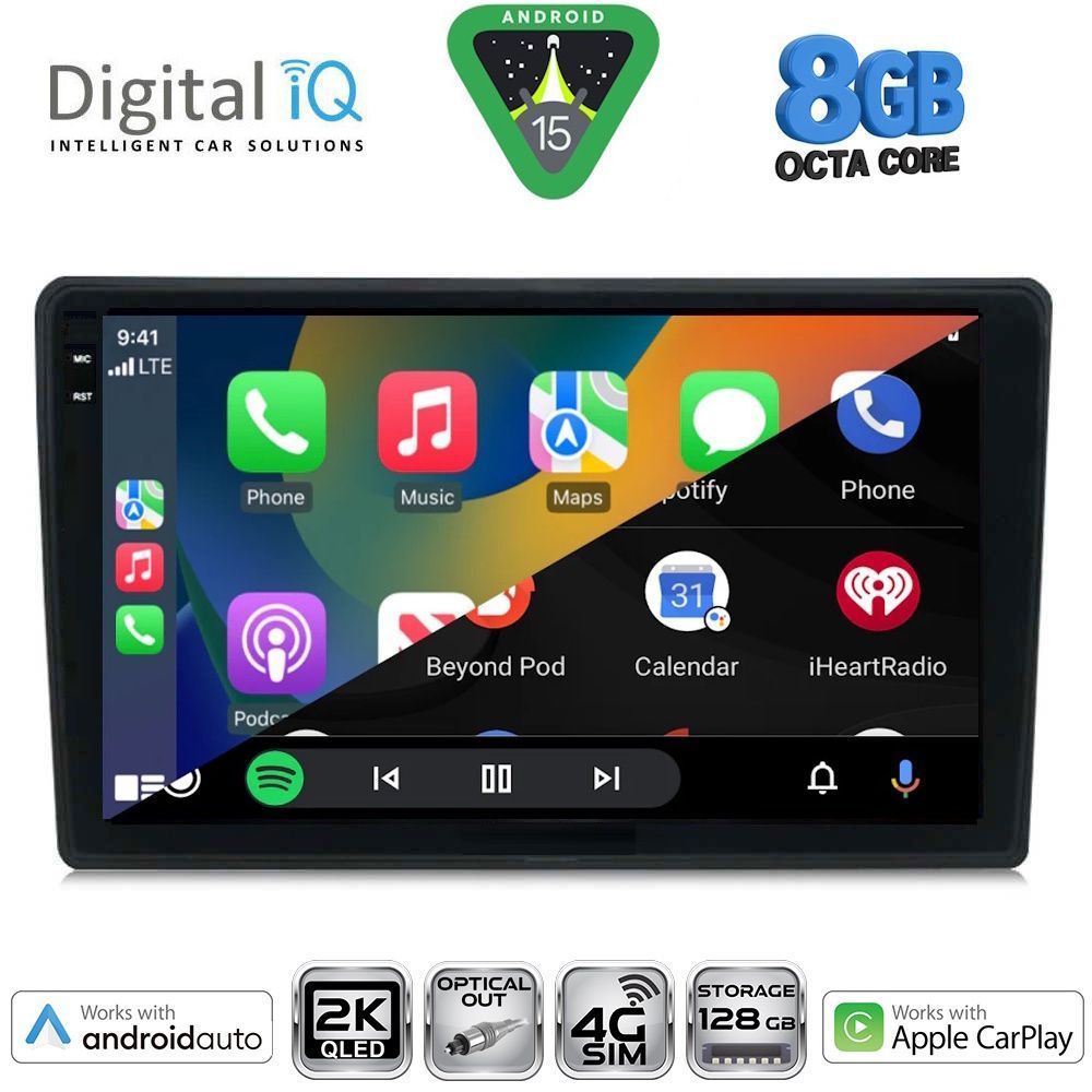 DIGITAL IQ BXK 20360_CPAA (9inc) MULTIMEDIA TABLET for MAZDA 2 mod. 2002-2007 - DIGITAL IQ BXK 20360_CPAA