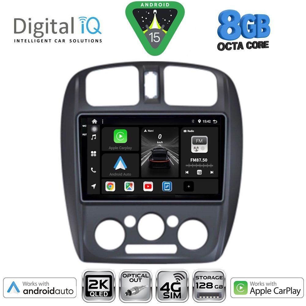 DIGITAL IQ BXK 20363_CPAA (9inc) MULTIMEDIA TABLET for MAZDA 323  mod. 1998-2004 - DIGITAL IQ BXK 20363_CPAA