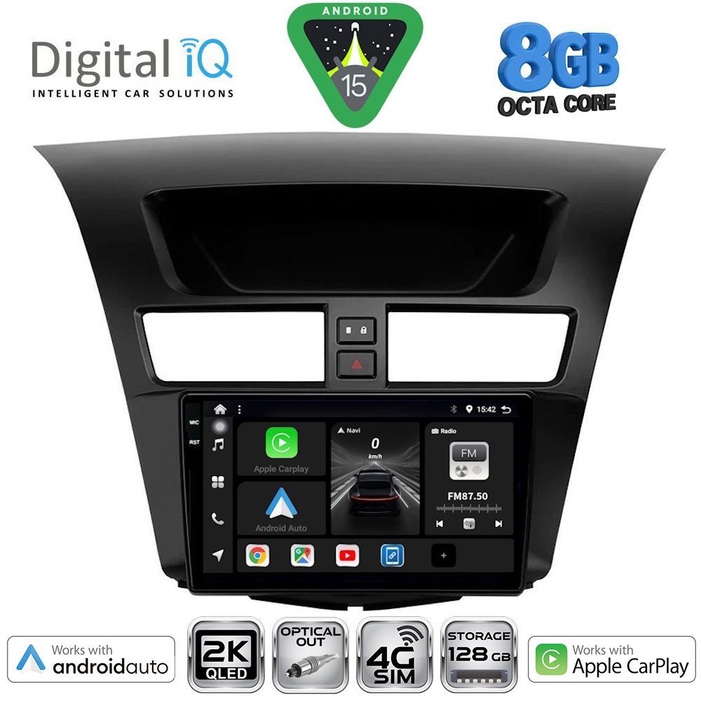 DIGITAL IQ BXK 20364_CPAA (9inc) MULTIMEDIA TABLET for MAZDA BT50 mod. 2012-2019 - DIGITAL IQ BXK 20364_CPAA