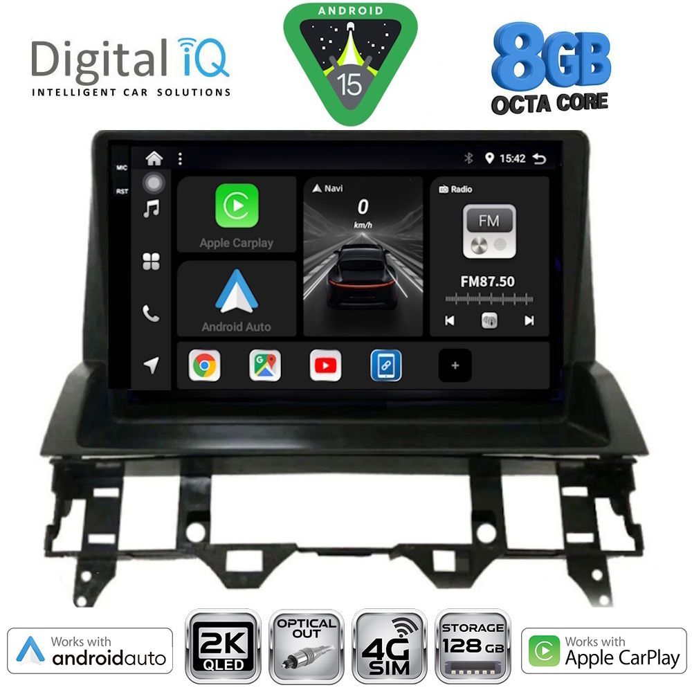 DIGITAL IQ BXK 20376_CPAA DASH (10inc) MULTIMEDIA TABLET for MAZDA 6 mod. 2002-2008 - DIGITAL IQ BXK 20376_CPAA
