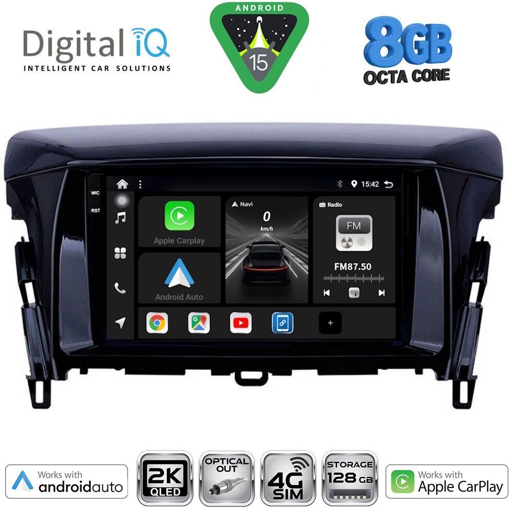 DIGITAL IQ BXK 20432_CPAA (9inc) MULTIMEDIA TABLET for MITSUBISHI ECLIPSE CROSS mod. 2018-2026 - DIGITAL IQ BXK 20432_CPAA