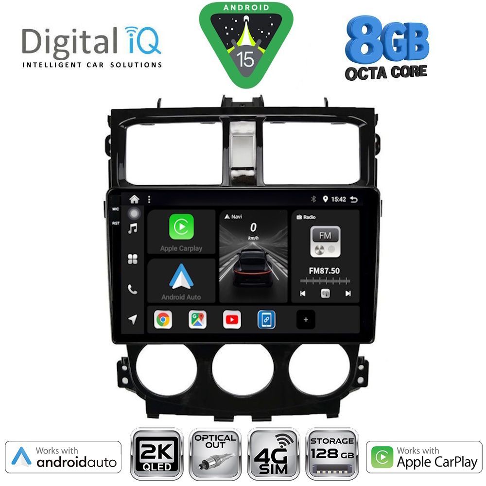 DIGITAL IQ BXK 20435_CPAA (9inc) MULTIMEDIA TABLET for MITSUBISHI COLT mod. 2013-2023 - DIGITAL IQ BXK 20435_CPAA