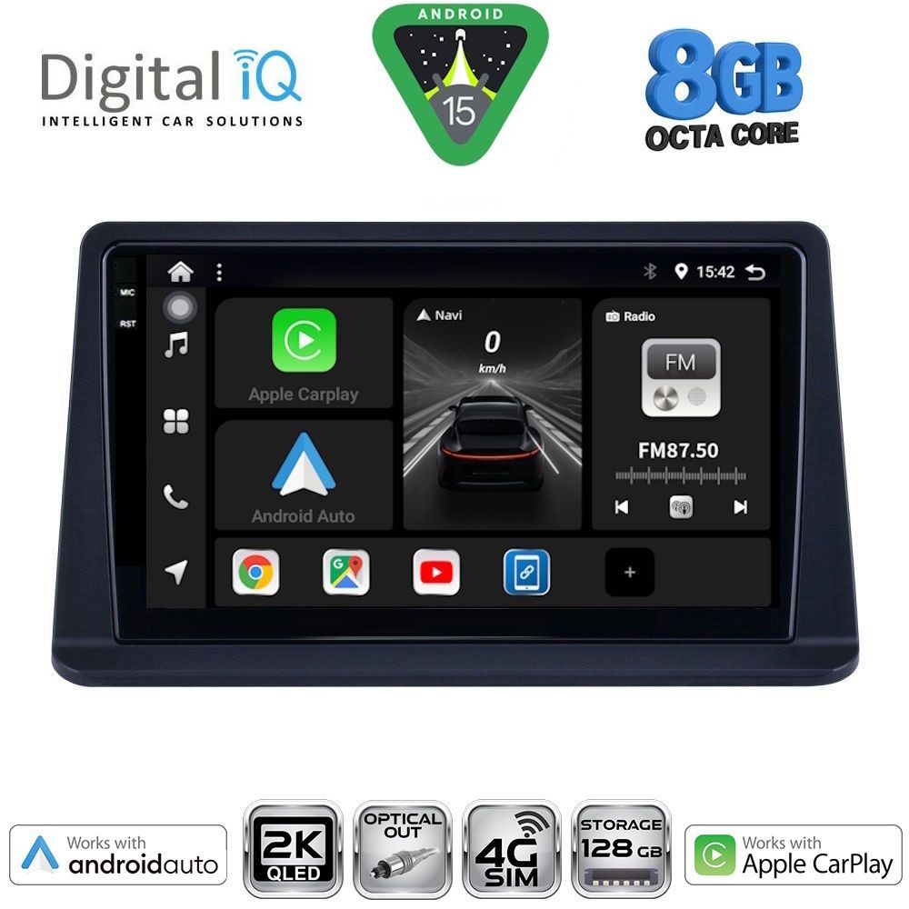 DIGITAL IQ BXK 20445_CPAA (9inc) MULTIMEDIA TABLET for MITSUBISHI PAJERO mod. 1999-2006 - DIGITAL IQ BXK 20445_CPAA