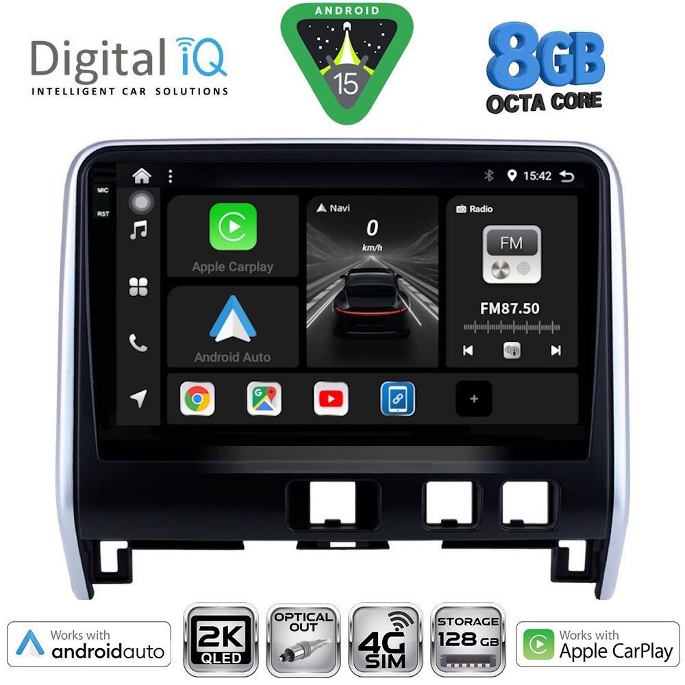 DIGITAL IQ BXK 20471_CPAA (10inc) MULTIMEDIA TABLET for NISSAN SERENA mod. 2016-2022 - DIGITAL IQ BXK 20471_CPAA