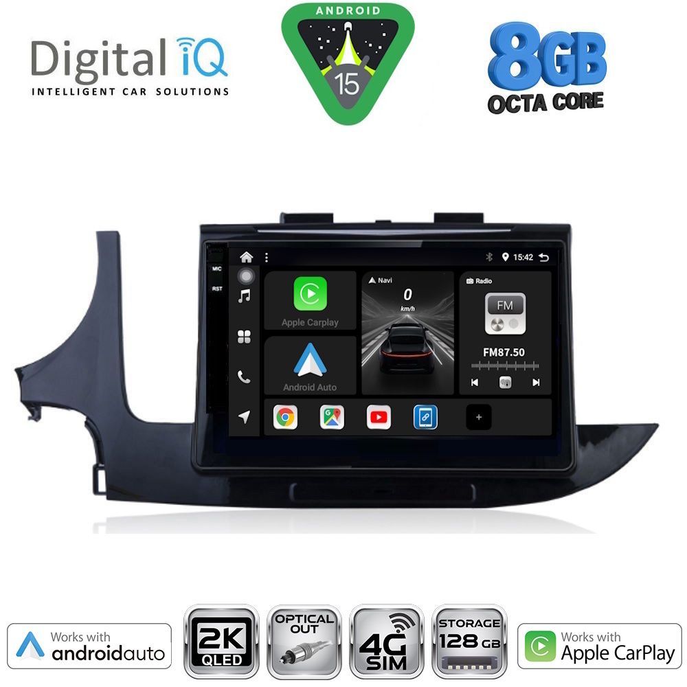 DIGITAL IQ BXK 20497_CPAA (9inc) MULTIMEDIA TABLET for OPEL MOKKA mod. 2016-2021 - DIGITAL IQ BXK 20497_CPAA