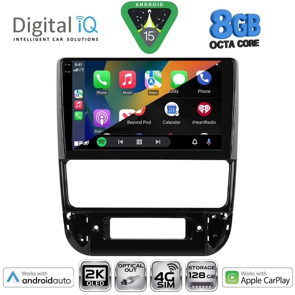 DIGITAL IQ BXK 20516_CPAA (9inc) MULTIMEDIA TABLET for PEUGEOT 406 mod. 1998-2004 - DIGITAL IQ BXK 20516_CPAA