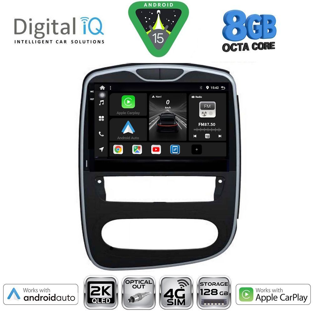 DIGITAL IQ BXK 20545_CPAA (10inc) MULTIMEDIA TABLET for RENAULT CLIO mod. 2016-2019 - DIGITAL IQ BXK 20545_CPAA