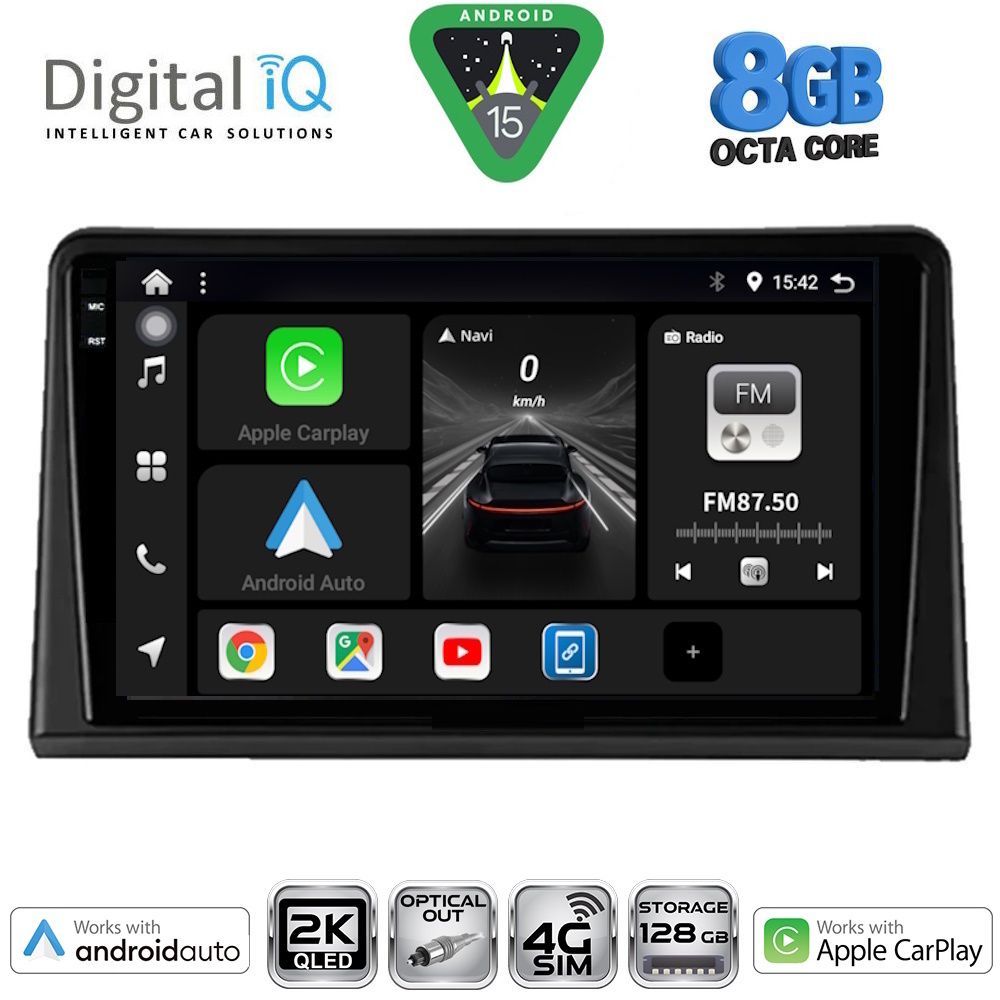 DIGITAL IQ BXK 20548_CPAA (9inc) MULTIMEDIA TABLET for RENAULT EXPRESS mod. 2020-2026 - DIGITAL IQ BXK 20548_CPAA