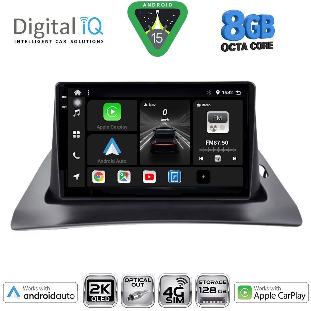 DIGITAL IQ BXK 20550_CPAA (9inc) MULTIMEDIA TABLET for RENAULT KANGOO mod. 2010-2021 - DIGITAL IQ BXK 20550_CPAA