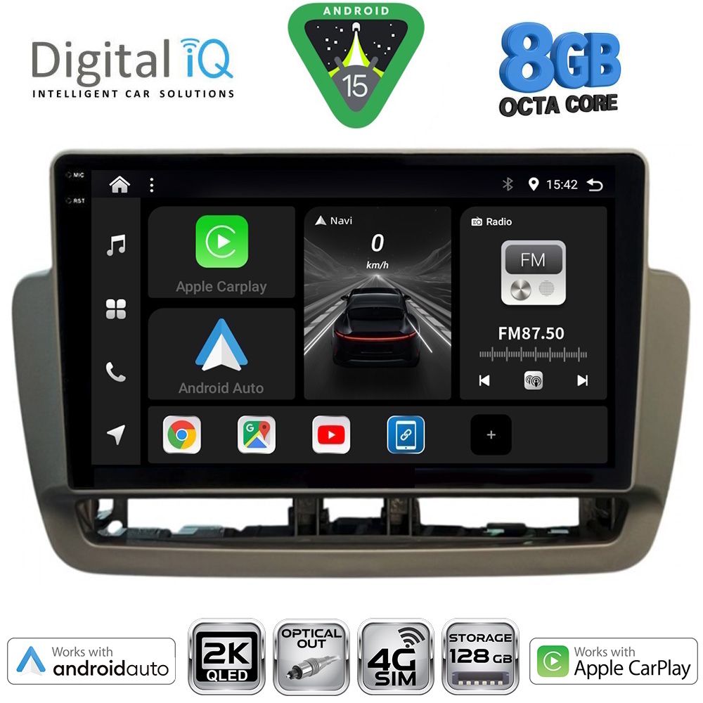 DIGITAL IQ BXK 20572_CPAA (9inc) MULTIMEDIA TABLET for SEAT IBIZA mod. 2012-2015 - DIGITAL IQ BXK 20572_CPAA