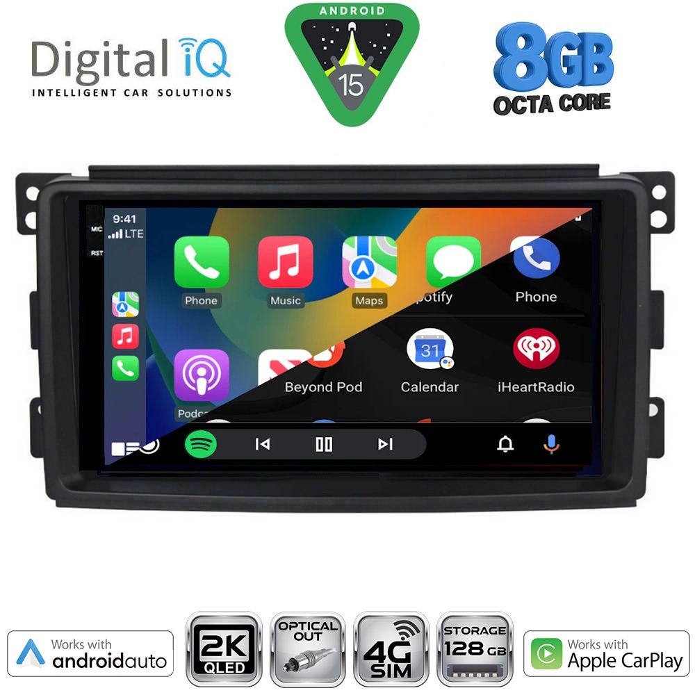 DIGITAL IQ BXK 20621_CPAA (9inc) MULTIMEDIA TABLET for SMART mod. 2007-2010 - DIGITAL IQ BXK 20621_CPAA