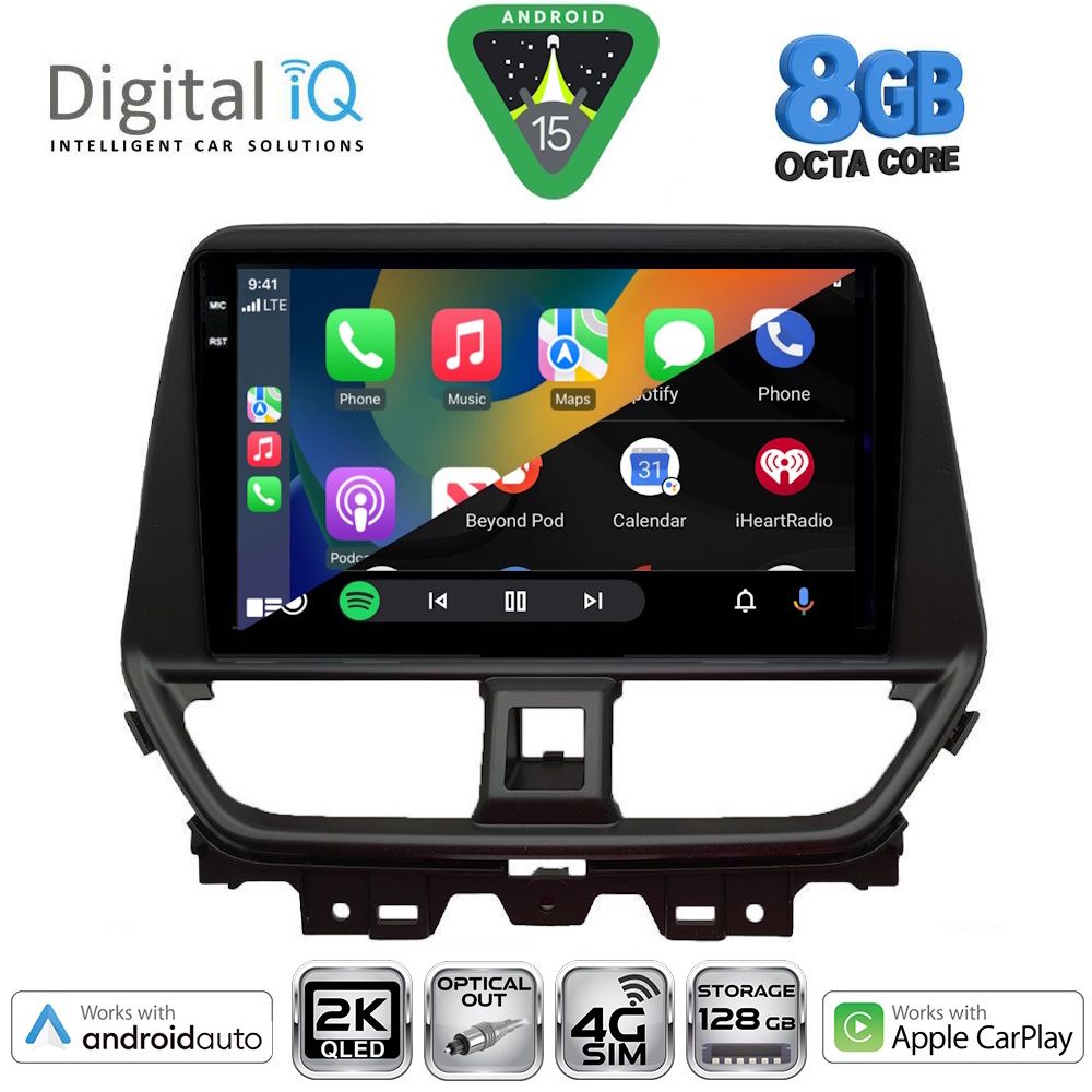 DIGITAL IQ BXK 20673_CPAA (9inc) MULTIMEDIA TABLET for SUZUKI BALENO mod. 2022-2026 - DIGITAL IQ BXK 20673_CPAA