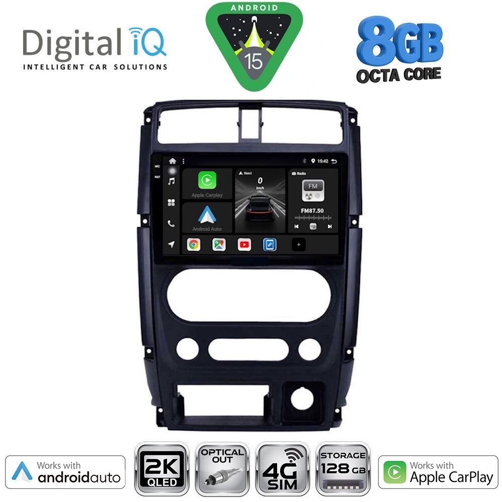 DIGITAL IQ BXK 20678_CPAA (9inc) MULTIMEDIA TABLET for SUZUKI JIMNY mod. 2007-2017 - DIGITAL IQ BXK 20678_CPAA