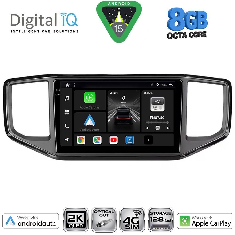DIGITAL IQ BXK 20754_CPAA (9inc) MULTIMEDIA TABLET for VW AMAROK mod. 2017-2022 - DIGITAL IQ BXK 20754_CPAA
