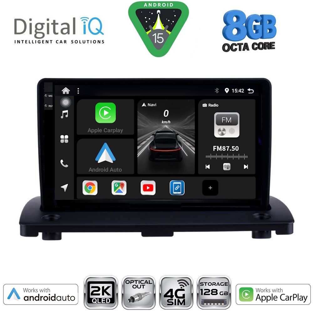 DIGITAL IQ BXK 20789_CPAA (9inc) MULTIMEDIA TABLET for VOLVO XC90 mod. 2002-2014 - DIGITAL IQ BXK 20789_CPAA