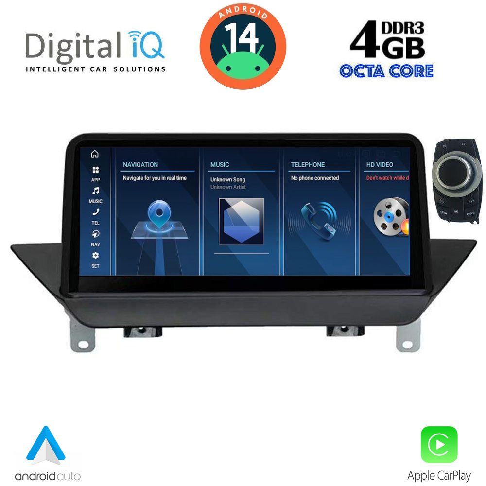DIGITAL IQ TPG 15941_CPA (10.25inc) (CIC) MULTIMEDIA SYSTEM for BMW X1 (E84) mod. 2009-2015 - DIGITAL IQ TPG 15941_CPA